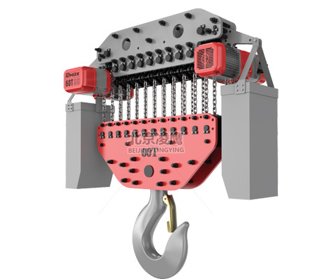 60吨DLER环链电动葫芦穿轴式